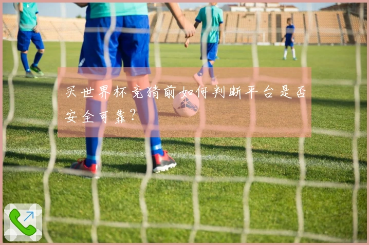 买世界杯竞猜前如何判断平台是否安全可靠？
